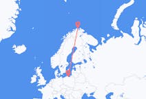 Flights from Honningsvåg, Norway to Gdańsk, Poland