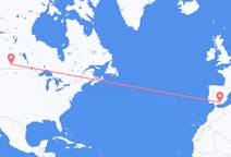 Flyg från Regina, Saskatchewan till Granada, Nicaragua