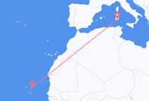 Flyg från Sal, Kap Verde till Cagliari