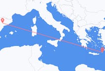 Flights from Lleida, Spain to Karpathos, Greece