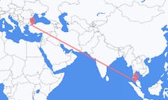 Flights from Penang, Malaysia to Bursa, Turkey