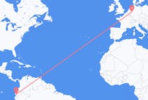 Flyreiser fra Guayaquil, Ecuador til Dortmund, Tyskland