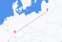Flyg från Kaunas, Litauen till Stuttgart, Tyskland