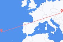 Flyrejser fra Ponta Delgada, Portugal til Kosice, Slovakiet