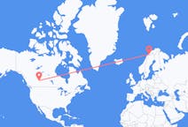 Flyrejser fra Edmonton til Narvik