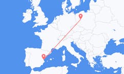 Flights from Valencia to Poznan