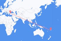 Flyrejser fra Nadi, Fiji til Istanbul, Tyrkiet