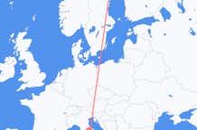 ตั๋วเครื่องบินจากเมืองSundsvallไปยังเมืองโรม