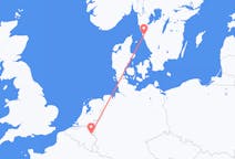 Flyg från Göteborg, Sverige till Maastricht, Nederländerna