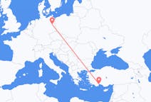 Loty z Antalya, Turcja do Berlina, Niemcy
