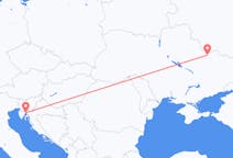 Flights from Kharkiv, Ukraine to Rijeka, Croatia