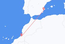Flights from Guelmim, Morocco to Alicante, Spain