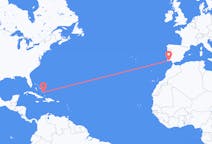 Flights from Crooked Island, the Bahamas to Faro, Portugal
