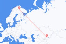 Flyreiser fra Bisjkek, til Ivalo