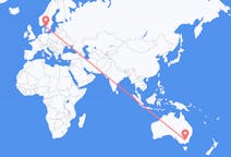 Flyreiser fra Albury, Australia til Göteborg, Sverige