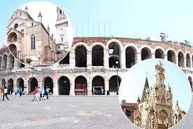 Tour Privado de la Ciudad de Verona que incluye Arena y Funicular para Niños y Familias