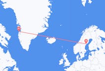 Flights from Örnsköldsvik, Sweden to Aasiaat, Greenland