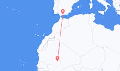 Рейсы из Немы, Мавритания в Малагу, Испания
