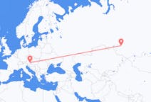 เที่ยวบิน จาก โนโวซีบีสค์, รัสเซีย ไปยัง กราซ, ออสเตรีย