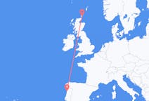 Flights from Kirkwall, the United Kingdom to Porto, Portugal