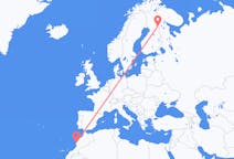 Flights from Essaouira, Morocco to Kuusamo, Finland