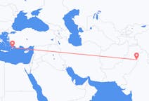 Рейсы из Сиалкота, Пакистан на Родос, Греция