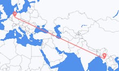 Flyrejser fra Naypyidaw, Myanmar (Burma) til Paderborn, Tyskland