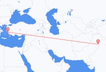 出发地 巴基斯坦出发地 锡亚尔科特目的地 希腊萨摩斯的航班