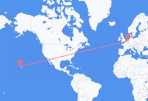 Flyrejser fra Honolulu, USA til Eindhoven, Holland