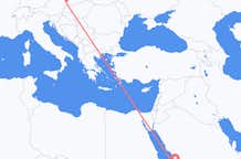 Flights from Jeddah to Bratislava