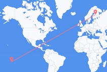 Flights from Rangiroa, French Polynesia to Kajaani, Finland