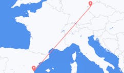 Flights from Valencia, Spain to Karlovy Vary, Czechia