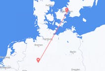 Vols de Copenhague, Danemark pour Paderborn, Allemagne