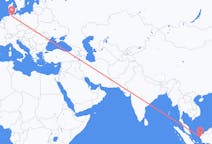 印度尼西亚出发地 坤甸飞往印度尼西亚目的地 汉堡的航班