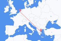 Flyrejser fra Rotterdam, Holland til Skiathos, Grækenland
