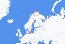 Flug frá Hammerfest til Szczecin