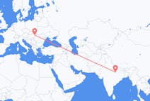 Flyrejser fra Allahabad, Indien til Debrecen, Ungarn