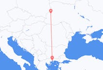 Fly fra Lviv til Kavala