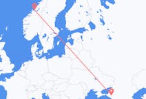 Flights from Krasnodar, Russia to Ørland, Norway