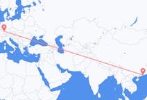 Flyrejser fra Shenzhen, Kina til Karlsruhe, Tyskland