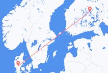 Flights from Billund, Denmark to Kuopio, Finland