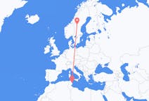 Flights from Monastir, Tunisia to Östersund, Sweden