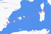 Flüge von Olbia, Italien nach Alicante, Spanien