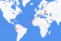Flights from Lima, Peru to Odessa, Ukraine