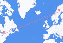 Flights from Toronto, Canada to Arvidsjaur, Sweden