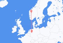 Flights from from Sogndal to Dortmund