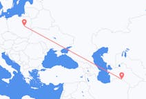 Flyrejser fra Asjkhabad til Warszawa