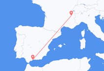 Flyrejser fra Chambéry, Frankrig til Málaga, Spanien