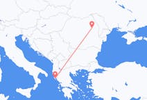Flights from Bacau to Corfu