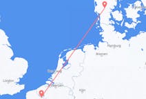 Flights from Billund, Denmark to Lille, France